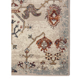 9' x 12' Beige Oriental Power Loom Area Rug